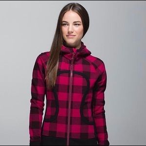 Lululemon Scuba Hoodie Mini Camp Check